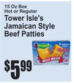 SuperFresh Tower Isle's Jamaican Style Beef Patties offer