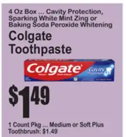 SuperFresh Colgate Toothpaste offer