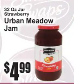 SuperFresh 32 Oz Jar Strawberry Urban Meadow Jam offer