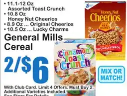 SuperFresh General Mills Cereal offer