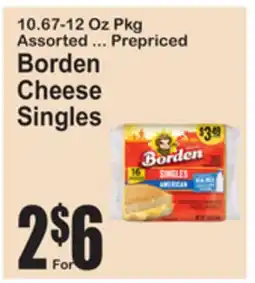 SuperFresh Borden Cheese Singles offer