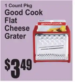 SuperFresh Good Cook Flat Cheese Grater offer