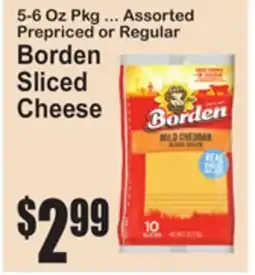 SuperFresh Borden Sliced Cheese offer