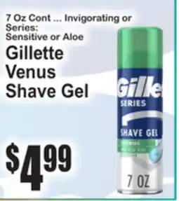 SuperFresh Gillette Venus Shave Gel offer