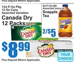 SuperFresh Canada Dry 12 Packs offer