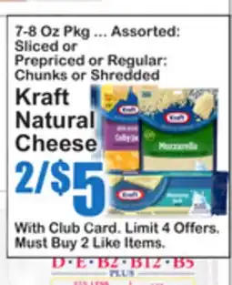 SuperFresh Kraft Natural Cheese offer