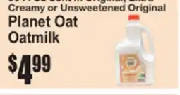 SuperFresh PLANET OAT OATMILK offer