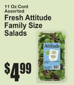 SuperFresh Fresh Attitude Family Size Salads offer