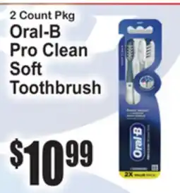 SuperFresh Oral-B Pro Clean Soft Toothbrush offer