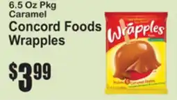 SuperFresh Concord Foods Wrapples offer