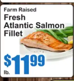 SuperFresh Farm Raised Fresh Atlantic Salmon Fillet offer
