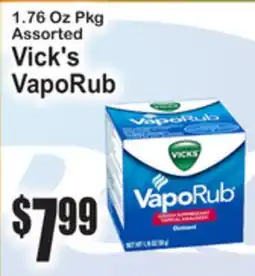 SuperFresh Vick's VapoRub offer
