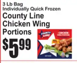 SuperFresh County Line Chicken Wing Portions offer