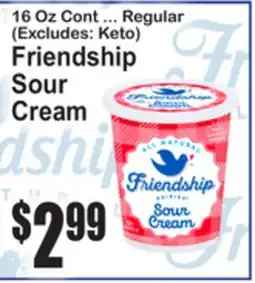 SuperFresh Friendship Sour Cream offer