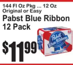 SuperFresh Pabst Blue Ribbon offer