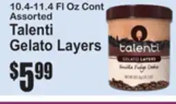 SuperFresh Assorted Talenti Gelato Layers offer