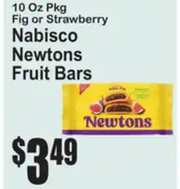 SuperFresh Nabisco Newtons Fruit Bars offer