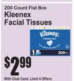 SuperFresh Kleenex Facial Tissues offer