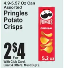 SuperFresh Pringles Potato Crisps offer