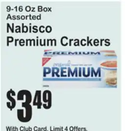 SuperFresh Nabisco Premium Crackers offer