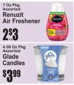 SuperFresh Renuzit Air Freshener, Glade Candles offer