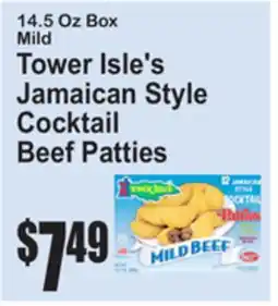 SuperFresh Tower Isle's Jamaican Style Cocktail Beef Patties offer