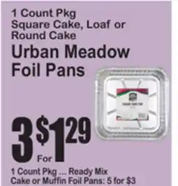SuperFresh Urban Meadow Foil Pans offer