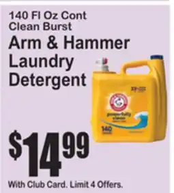 SuperFresh Arm & Hammer Laundry Detergent offer
