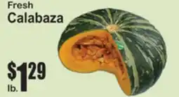 SuperFresh Fresh Calabaza offer