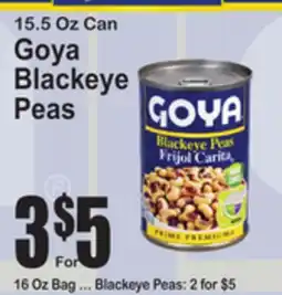 SuperFresh Goya Blackeye Peas offer