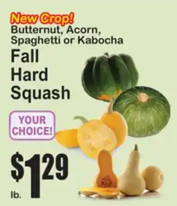 SuperFresh New Crop! Butternut, Acorn, Spaghetti or Kabocha Fall Hard Squash offer