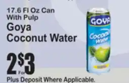 SuperFresh Goya Coconut Water offer