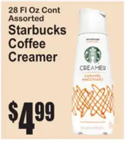 SuperFresh Starbucks Coffee Creamer offer