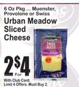 SuperFresh Urban Meadow Sliced Cheese offer