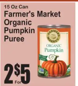 SuperFresh Farmer's Market Organic Pumpkin Puree offer