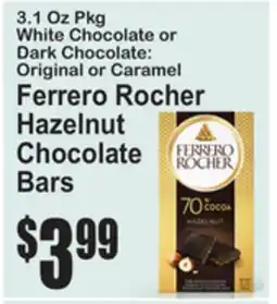 SuperFresh Ferrero Rocher Hazelnut Chocolate Bars offer