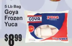 SuperFresh 5 Lb Bag Goya Frozen Yuca offer