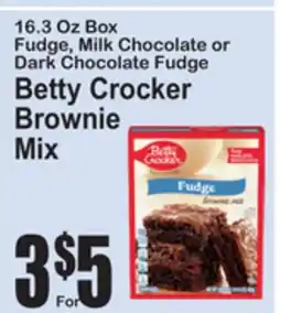 SuperFresh Betty Crocker Brownie Mix offer