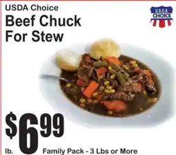 SuperFresh USDA Choice Beef Chuck For Stew offer