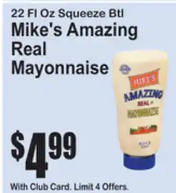 SuperFresh Mike's Amazing Real Mayonnaise offer