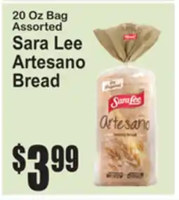 SuperFresh Sara Lee Artesano Bread offer