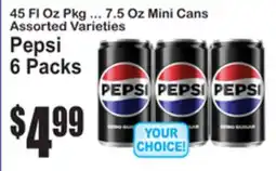 SuperFresh Pepsi 6 Packs offer