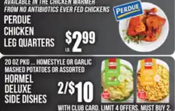 SuperFresh PERDUE CHICKEN LEG QUARTERS offer