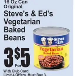 SuperFresh Steve's & Ed's Vegetarian Baked Beans offer