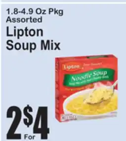 SuperFresh Assorted Lipton Soup Mix offer