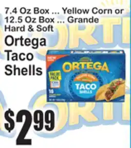 SuperFresh Ortega Taco Shells offer