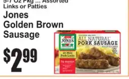SuperFresh Jones Golden Brown Sausage offer