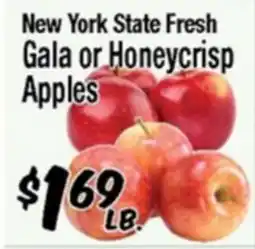 Western Beef New York State Fresh Gala or Honeycrisp Apples offer