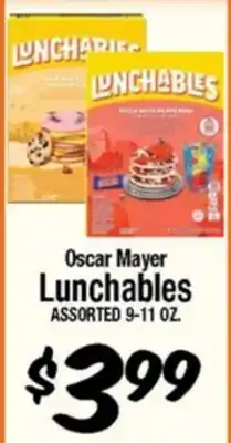 Western Beef Oscar Mayer Lunchables offer