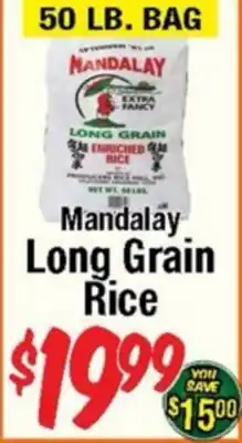 Western Beef Mandalay Long Grain Rice offer